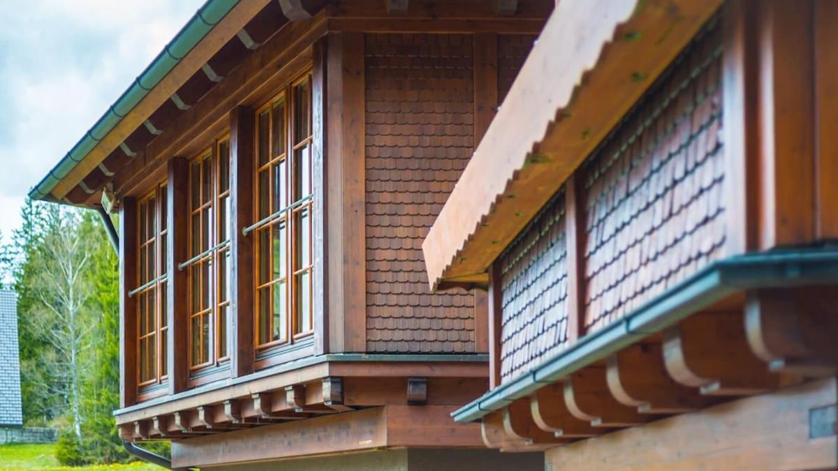 Schwarzwald Lodge Inselklause Schönwalde Eksteriør bilde