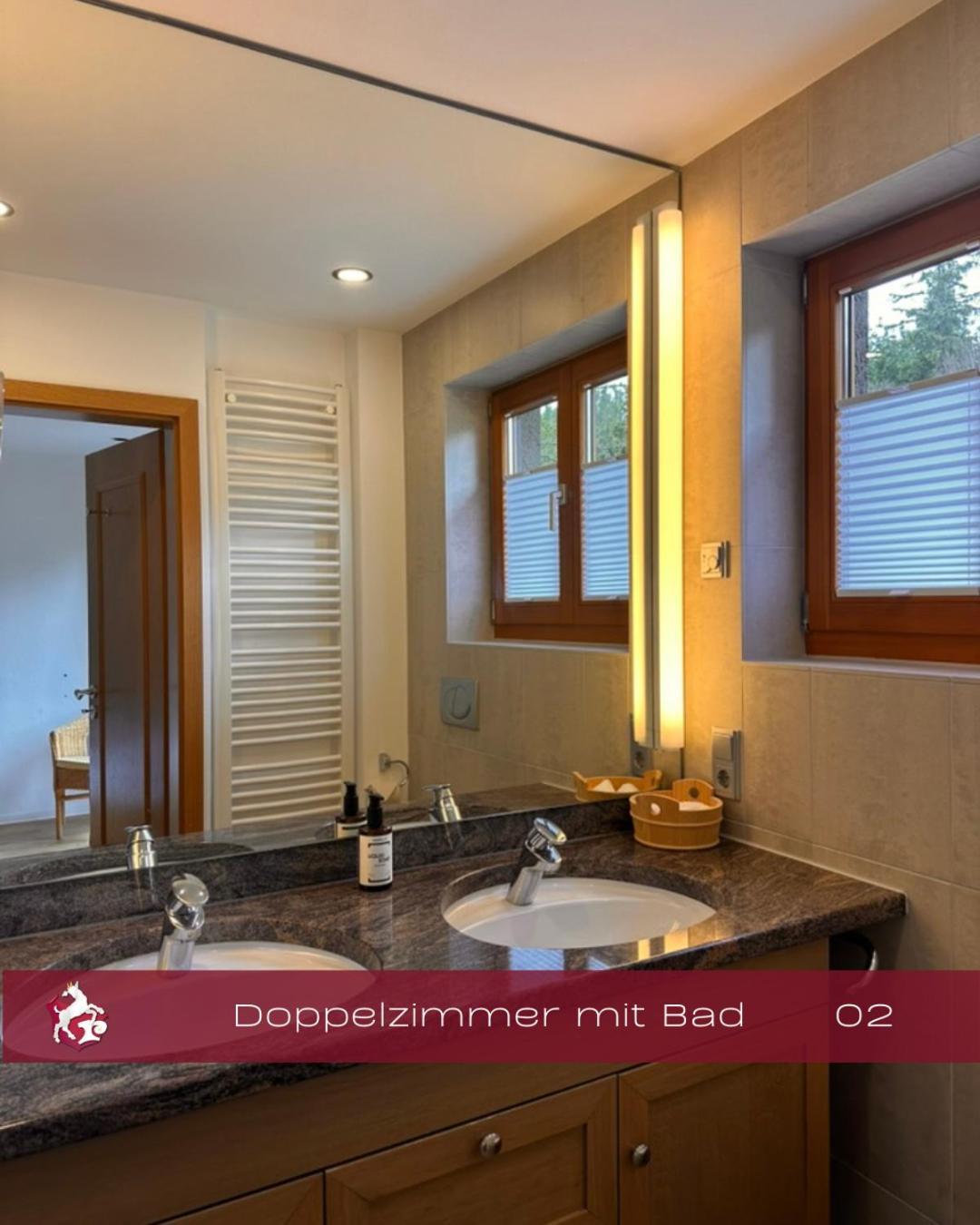 Schwarzwald Lodge Inselklause Schönwalde Eksteriør bilde